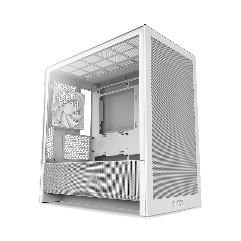 NZXT H9 H3 Flow Midi Tower White - Midi/Minitower - ATX