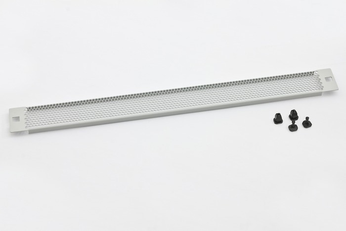 TRITON 19 perforated blinding panel 4U - Cremefarben - Grau - 4U - 48,3 cm (19 Zoll)