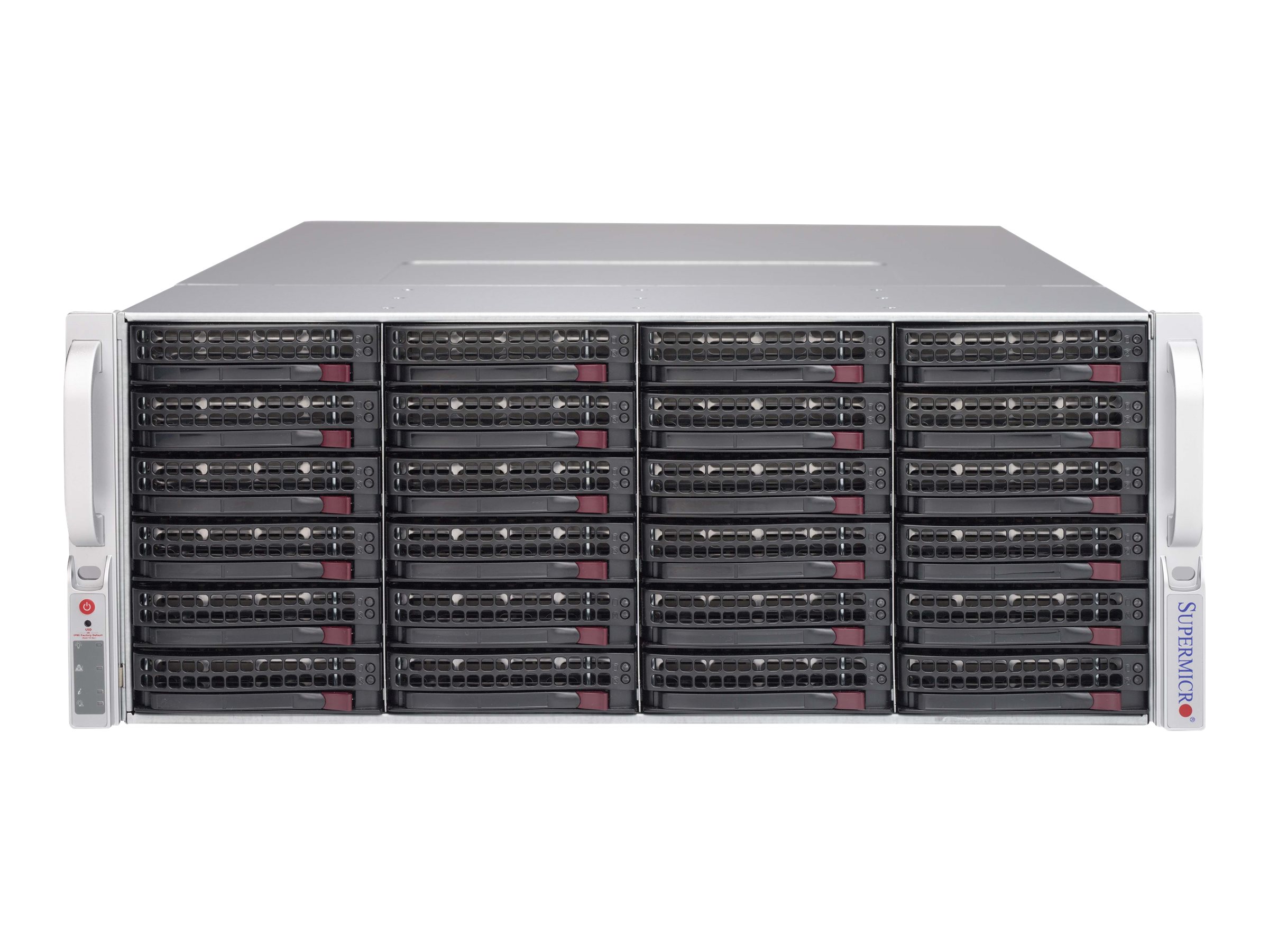 Supermicro CSE-847E1C-R1K23JBOD array di dischi Armadio (4U) Nero