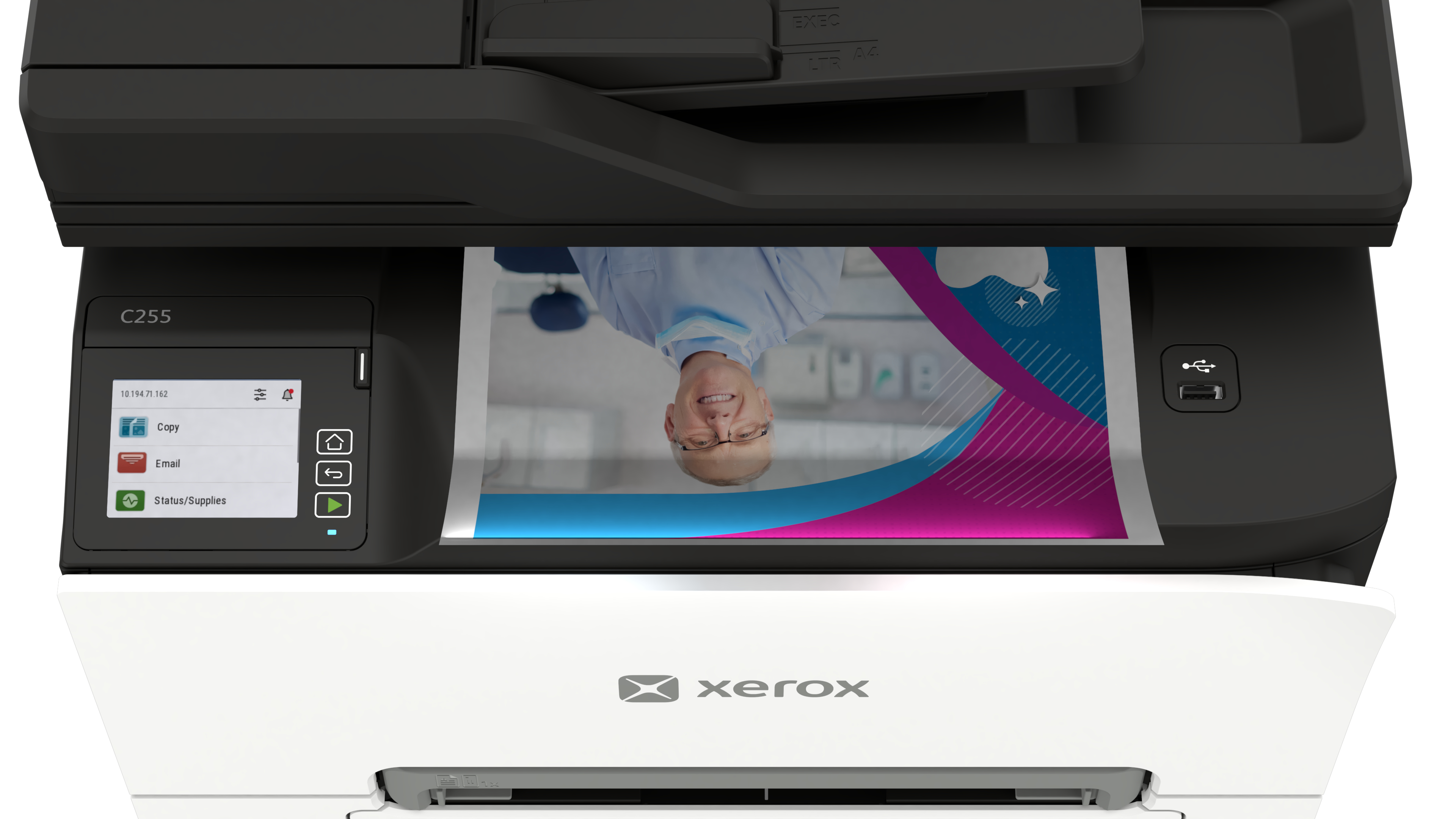 Lexmark Xerox C255a MFP HV EMEA - Multifunktionsger�t - Laser/LED-Druck