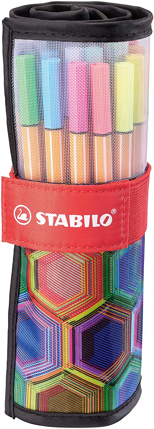 Fineliner - STABILO point 88 - Wallet of 25 - Assorted colors