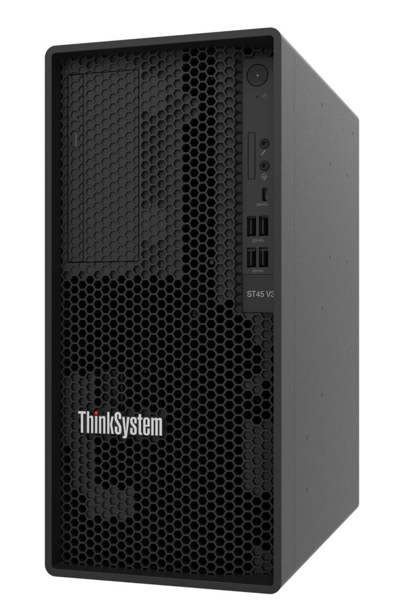 Lenovo ThinkSystem ST45 V3 server 960 GB Tower AMD EPYC 4344P 3.8 GHz 16 GB DDR5-SDRAM 500 W