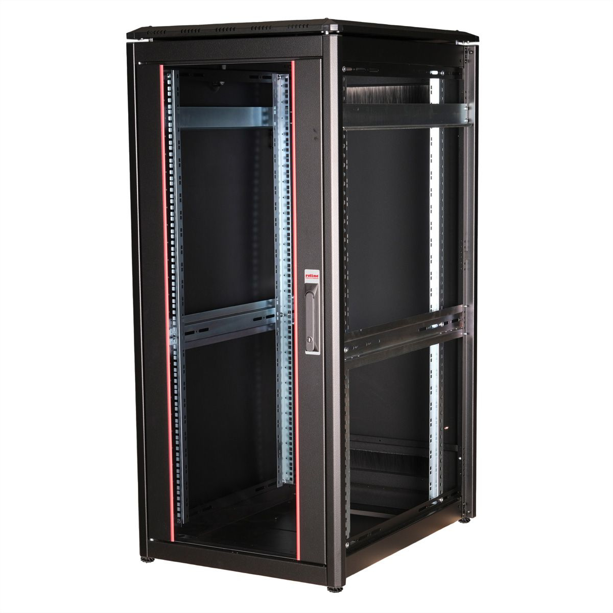 ROLINE Pro - Schrank Netzwerkschrank - mit Glast�r, 600 x 800 mm (B x T)
