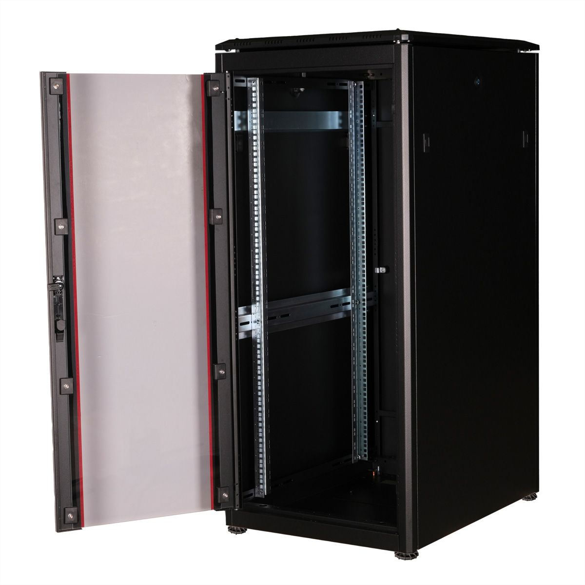ROLINE Pro - Schrank Netzwerkschrank - mit Glast�r, 600 x 800 mm (B x T)