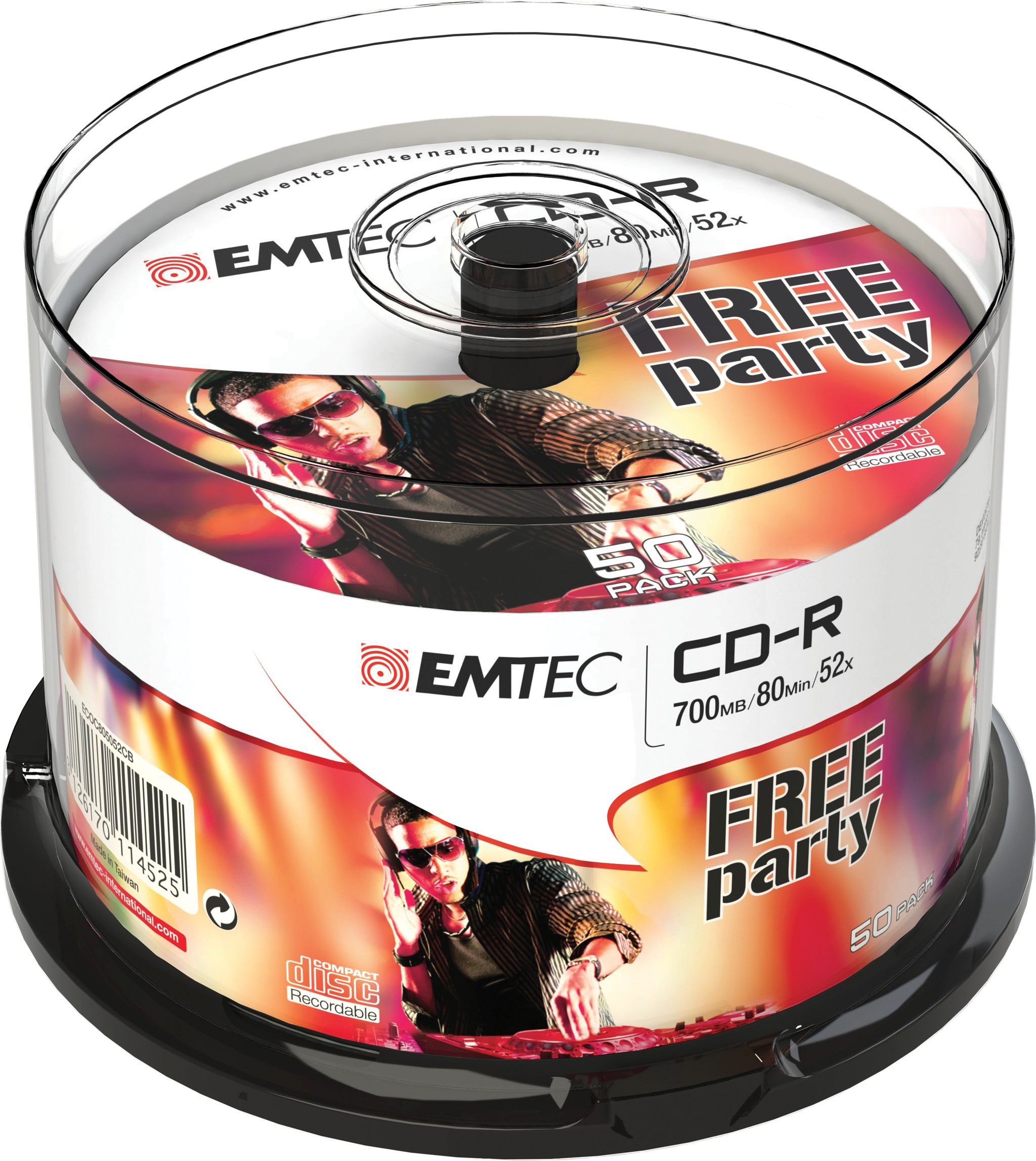 EMTEC Classic - 50 x CD-R - 700 MB (80 Min) 52x