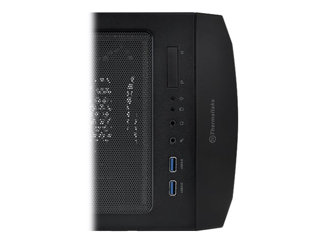 Thermaltake Versa J25 - Tempered Glass RGB Edition - Tower - ATX - Seitenteil mit Fenster (geh�rtetes Glas)