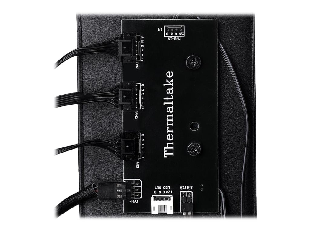 Thermaltake Versa J25 - Tempered Glass RGB Edition - Tower - ATX - Seitenteil mit Fenster (geh�rtetes Glas)