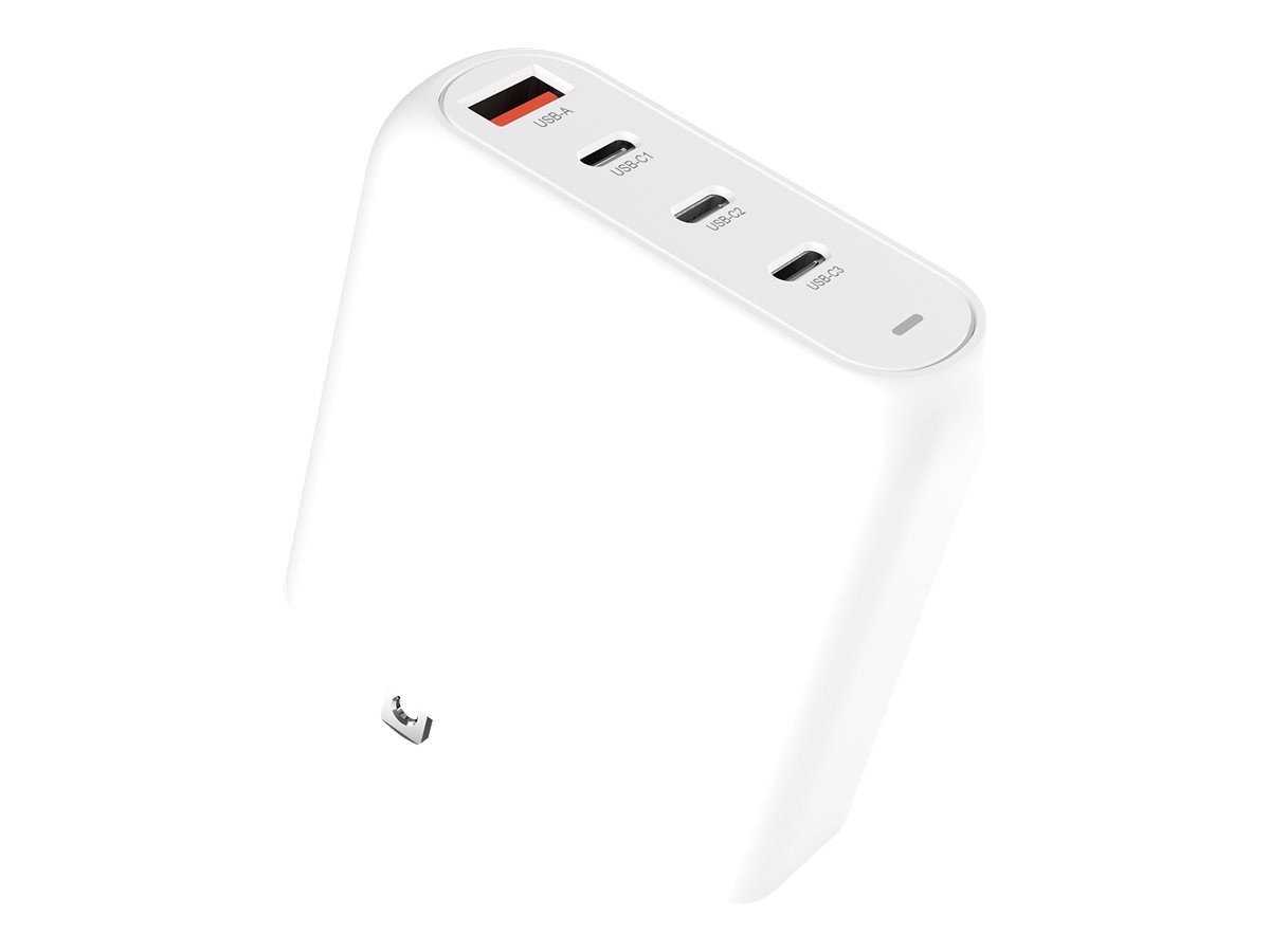 Creative Labs Creative - Netzteil - 100 Watt - 5 A - Fast Charge, PD 3.0, Apple 2.4A, Qualcomm Quick Charge 4.0+ - 4 Ausgabeanschlussstellen (USB, 24 pin USB-C)