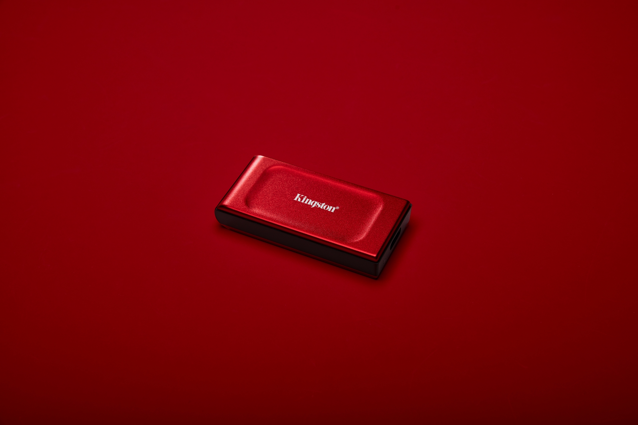 Kingston Technology 2TB XS1000 Red External USB 3.2 Gen 2 Portable Solid State Drive