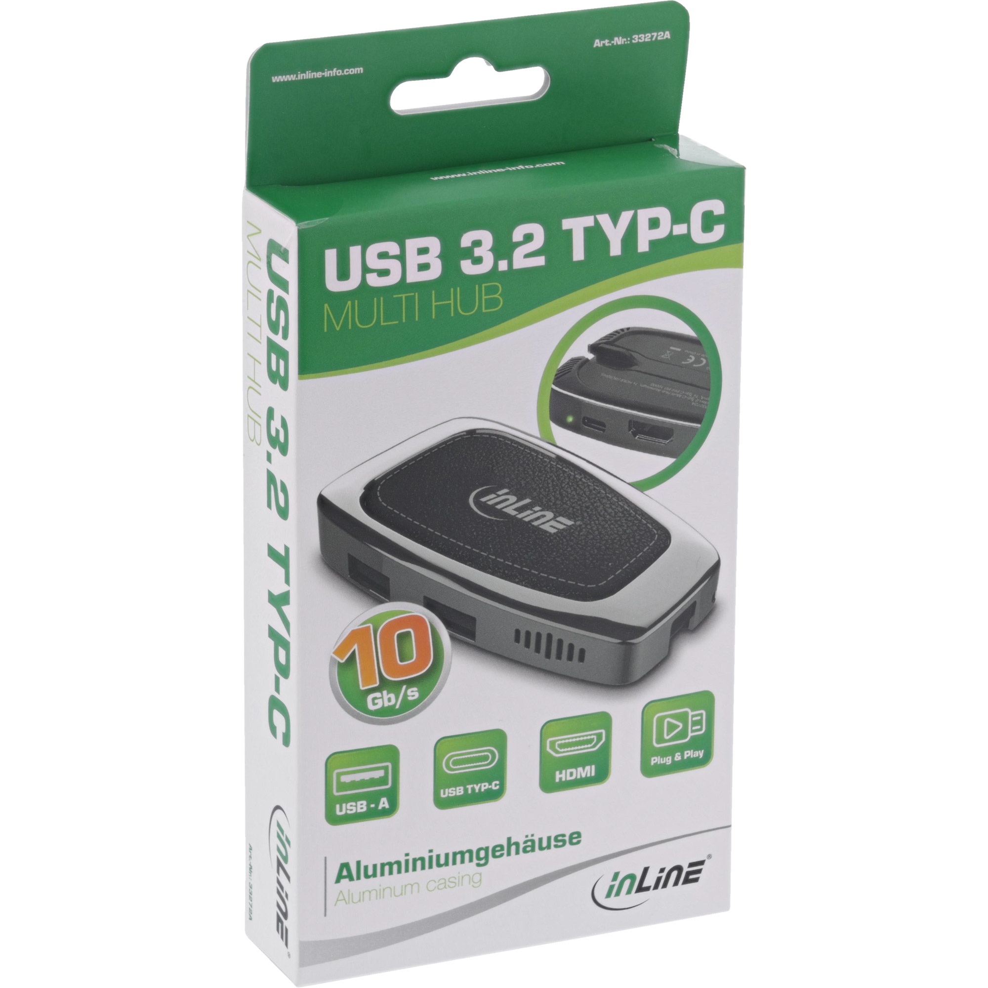 InLine Dockingstation - USB-C 3.2 Gen 2 - HDMI