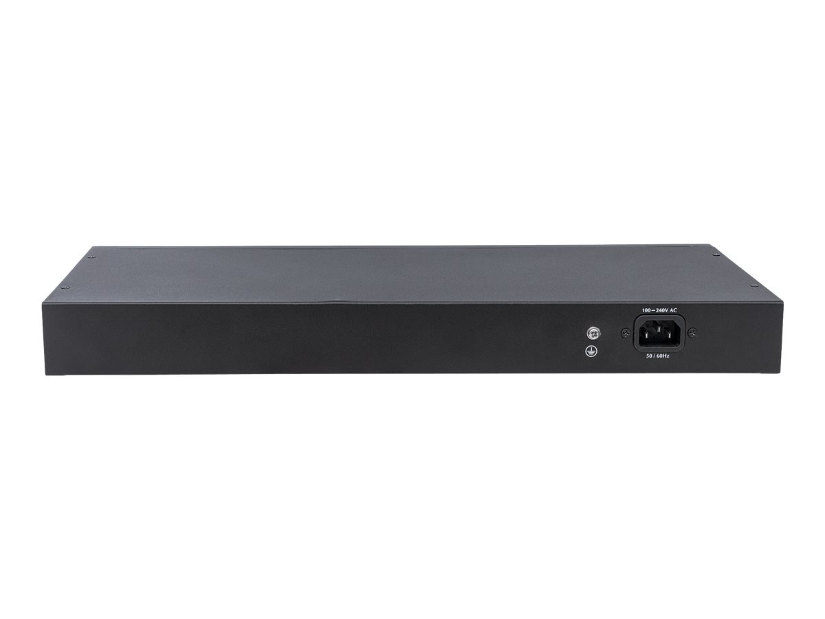Intellinet 561242 commutateur r�seau Non-g�r� Gigabit Ethernet (10/100/1000) Connexion Ethernet, supportant lalimentation via ce port (PoE) 1U Noir