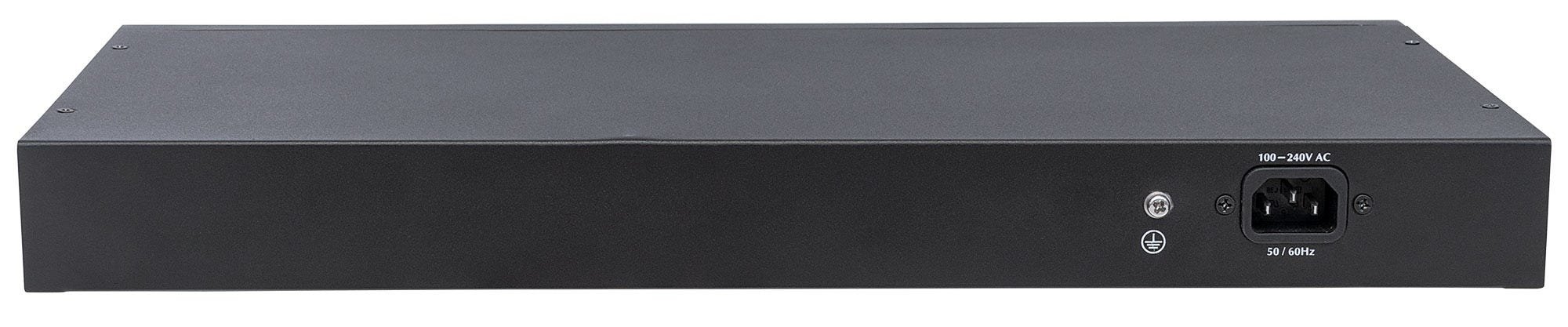 Intellinet 561242 commutateur r�seau Non-g�r� Gigabit Ethernet (10/100/1000) Connexion Ethernet, supportant lalimentation via ce port (PoE) 1U Noir