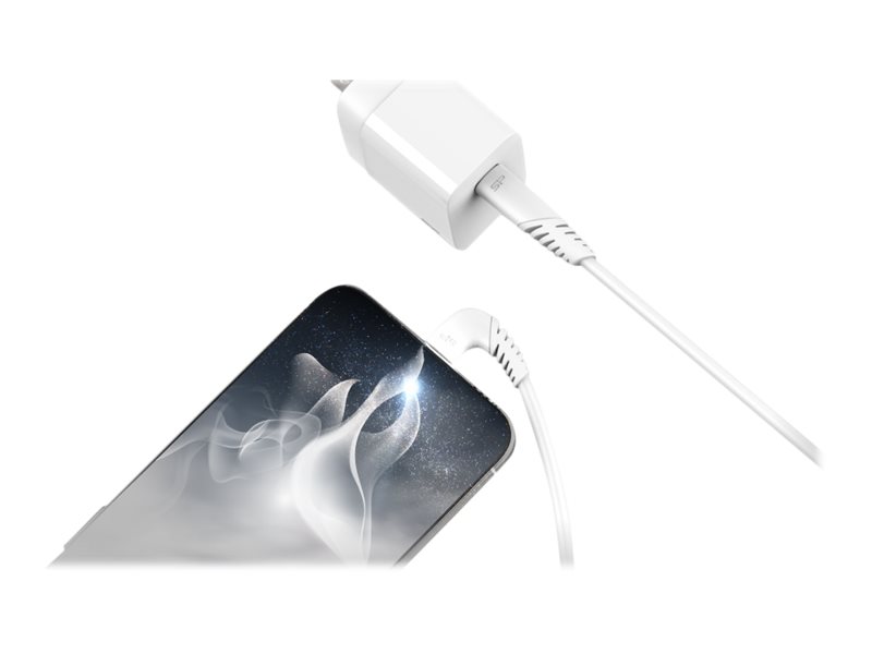 Silicon Power SP18WASYQM10L0CW Caricabatterie per dispositivi mobili Smartphone, Tablet Bianco AC Ricarica rapida Interno