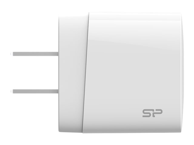Silicon Power SP18WASYQM10L0CW Caricabatterie per dispositivi mobili Smartphone, Tablet Bianco AC Ricarica rapida Interno
