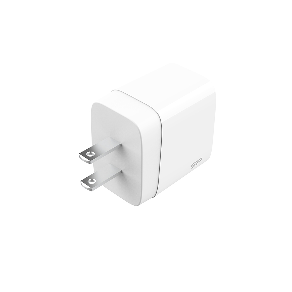 Silicon Power SP18WASYQM10L0CW Caricabatterie per dispositivi mobili Smartphone, Tablet Bianco AC Ricarica rapida Interno