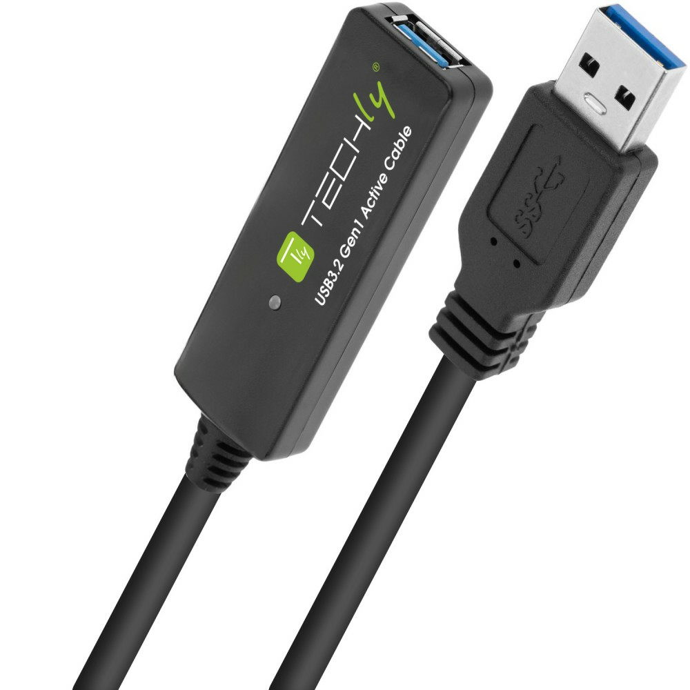 Techly Verl�ngerungskabel USB3.2 SuperSpeed+ 10m - Digital/Daten - Verl�ngerungskabel
