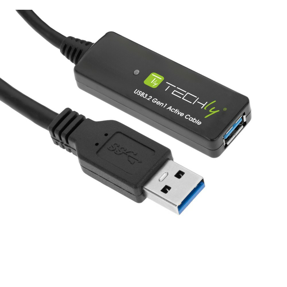 Techly Verl�ngerungskabel USB3.2 SuperSpeed+ 10m - Digital/Daten - Verl�ngerungskabel