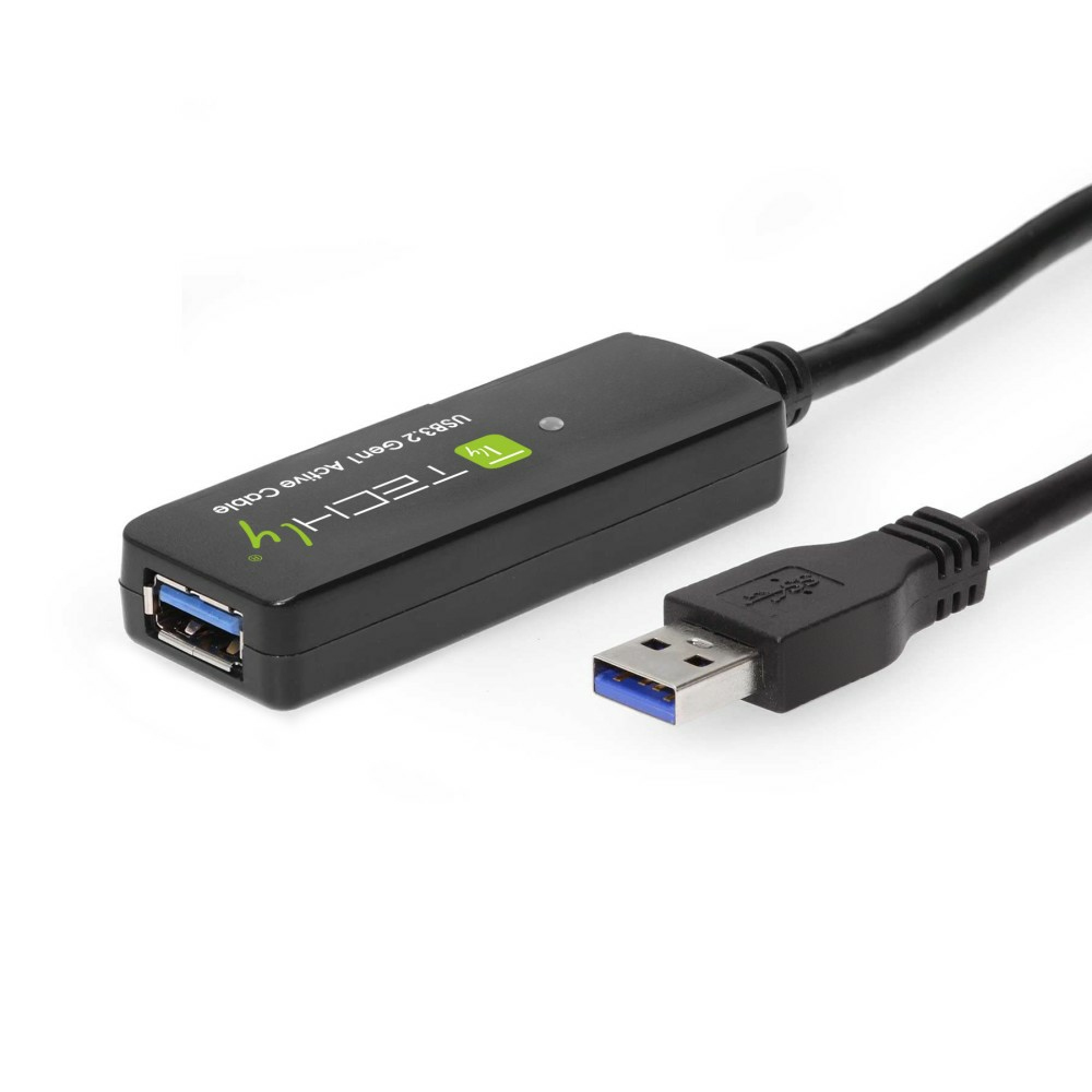 Techly Verl�ngerungskabel USB3.2 SuperSpeed+ 10m - Digital/Daten - Verl�ngerungskabel