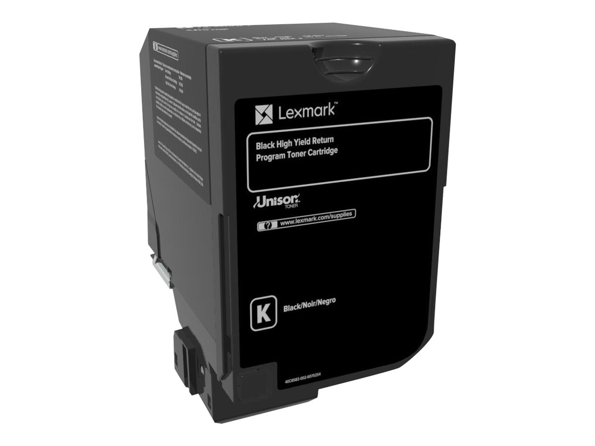 Lexmark 74C2HK0 - Toner schwarz - f�r CS720de, CS720dte, CS725de, CS725dte