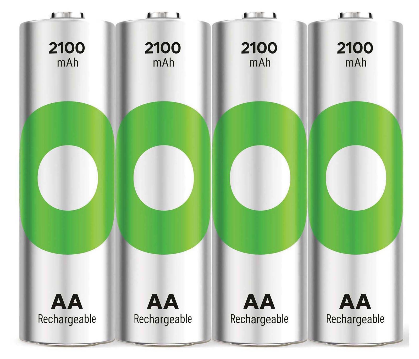 GP Battery ReCyko Mignon AA -Akku NiMH 2100 mAh 1.2 V 4 St.