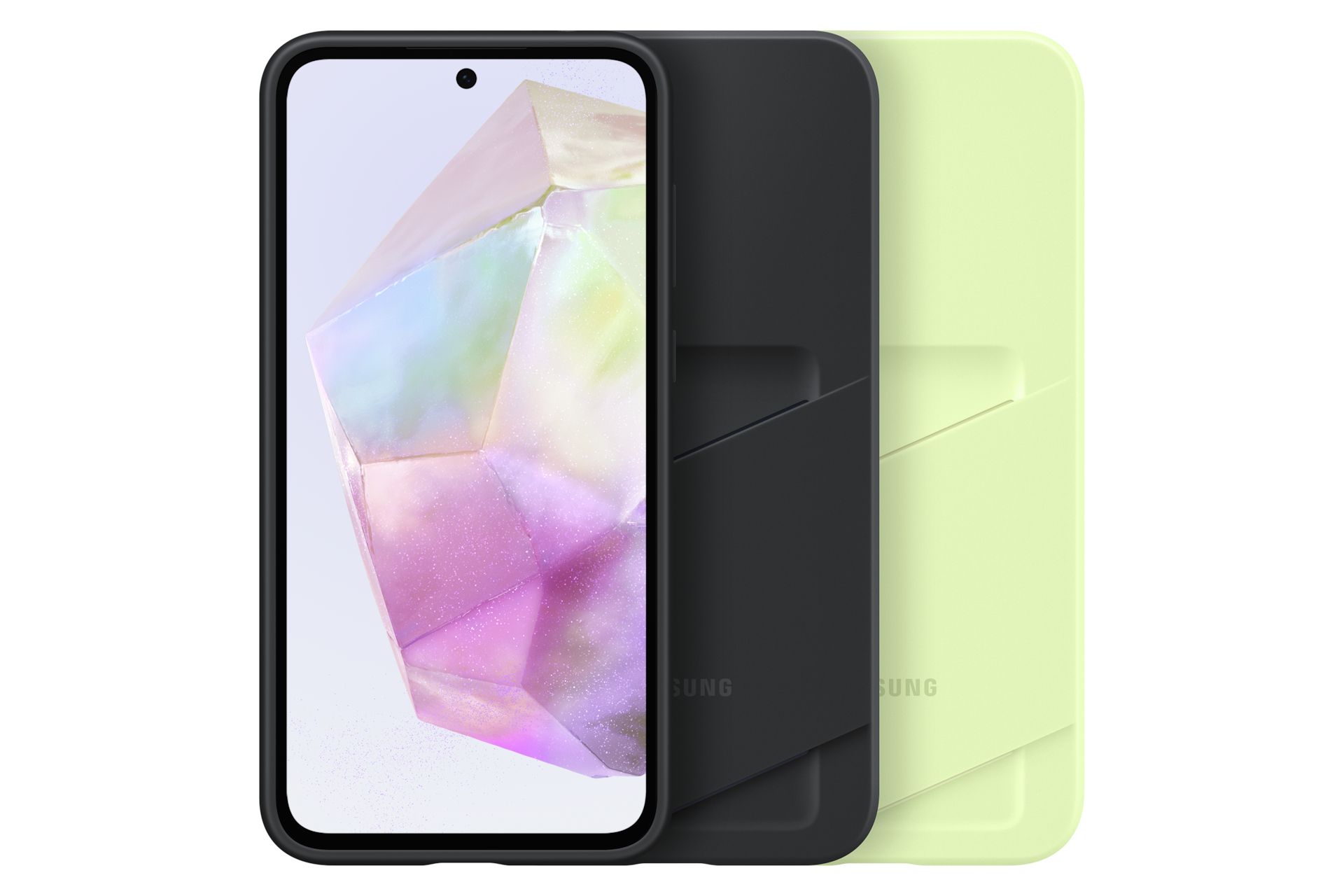 Samsung Coque avec porte-carte pour Galaxy A35 5G