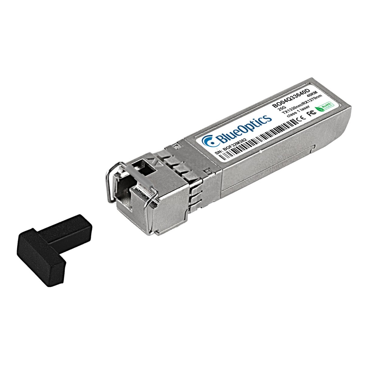 BlueOptics SFP28-25G-BX-D-40KM-CS-BO red modulo transceptor Fibra �ptica 25000 Mbit/s