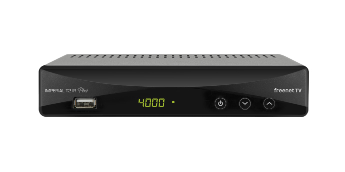 DigitalBox IMPERIAL T2 IR Plus Ethernet (RJ-45) Full HD Negro