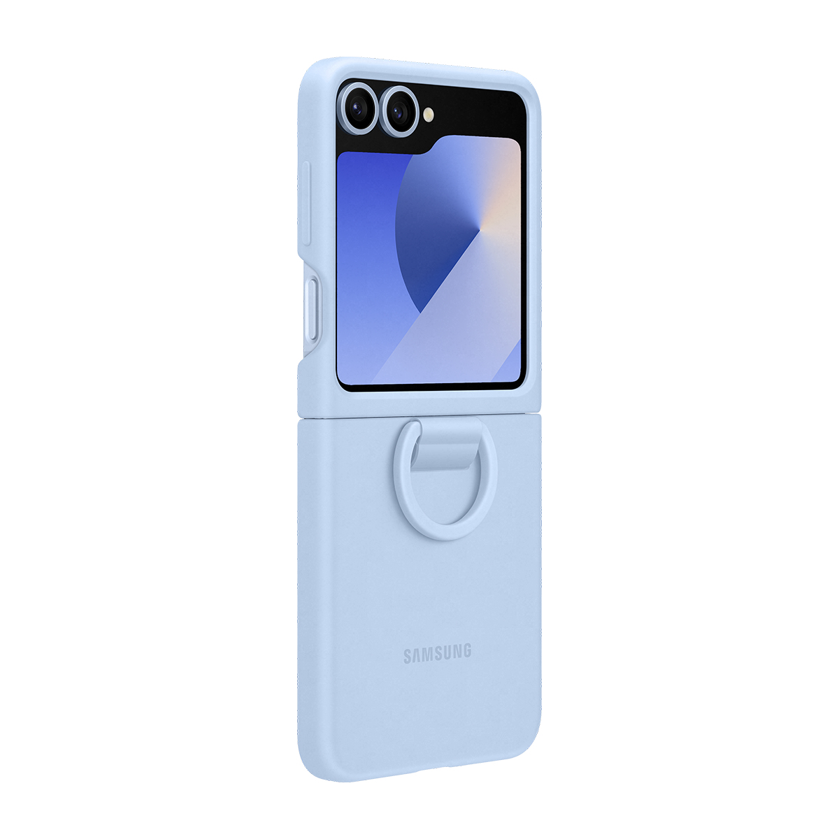 Samsung EF-PF741TLEGWW mobile phone case 17 cm (6.7) Cover Blue