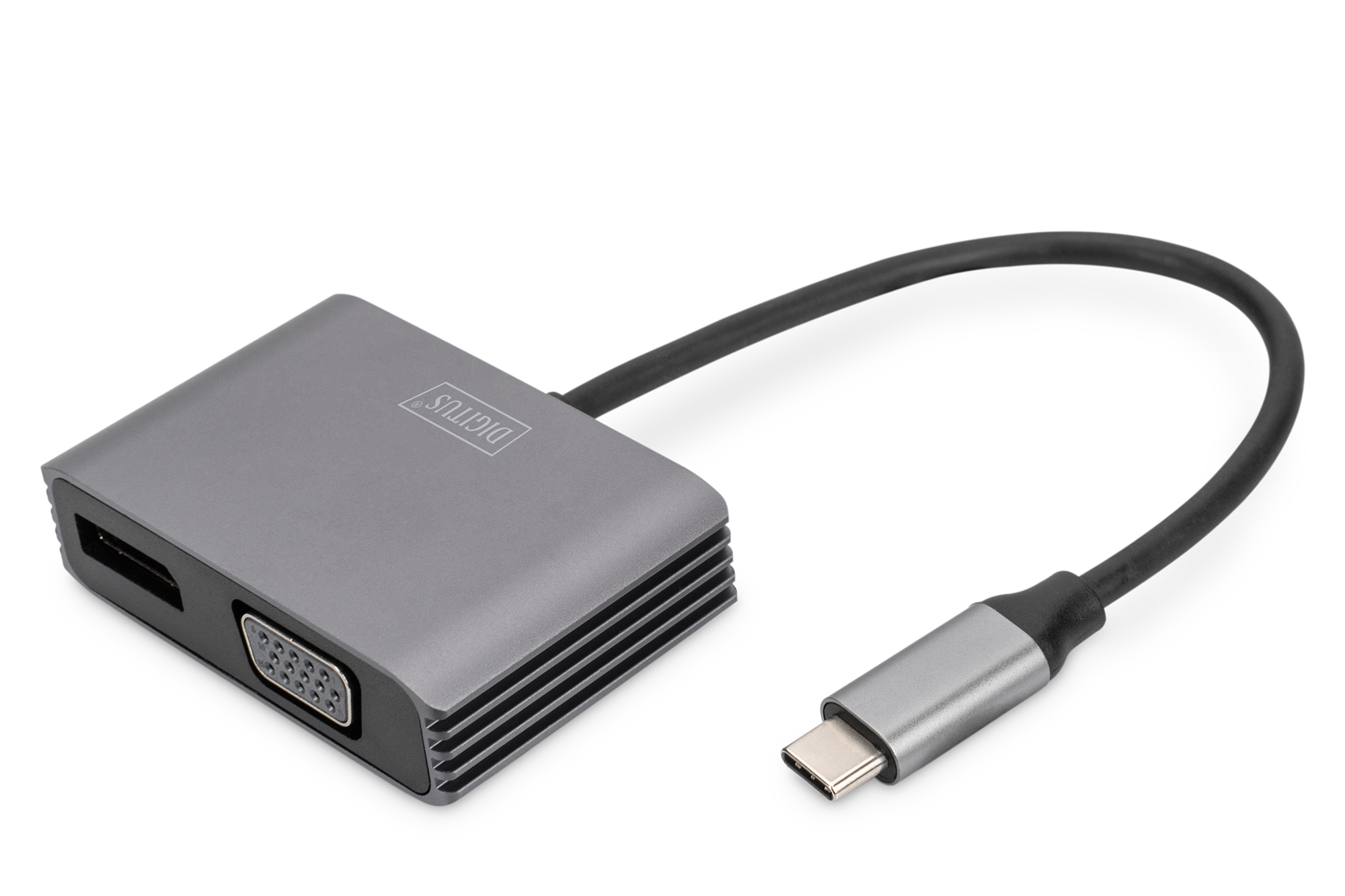 Digitus Adaptador grfico USB Type-C 4K 2 en 1 DisplayPort + VGA