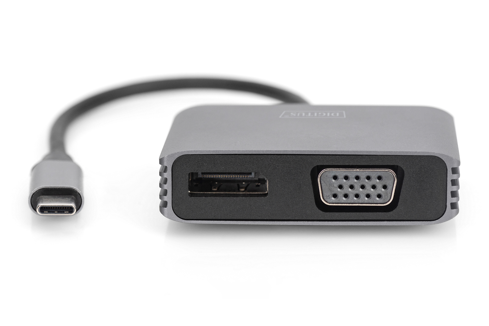 Digitus Adaptador grfico USB Type-C 4K 2 en 1 DisplayPort + VGA