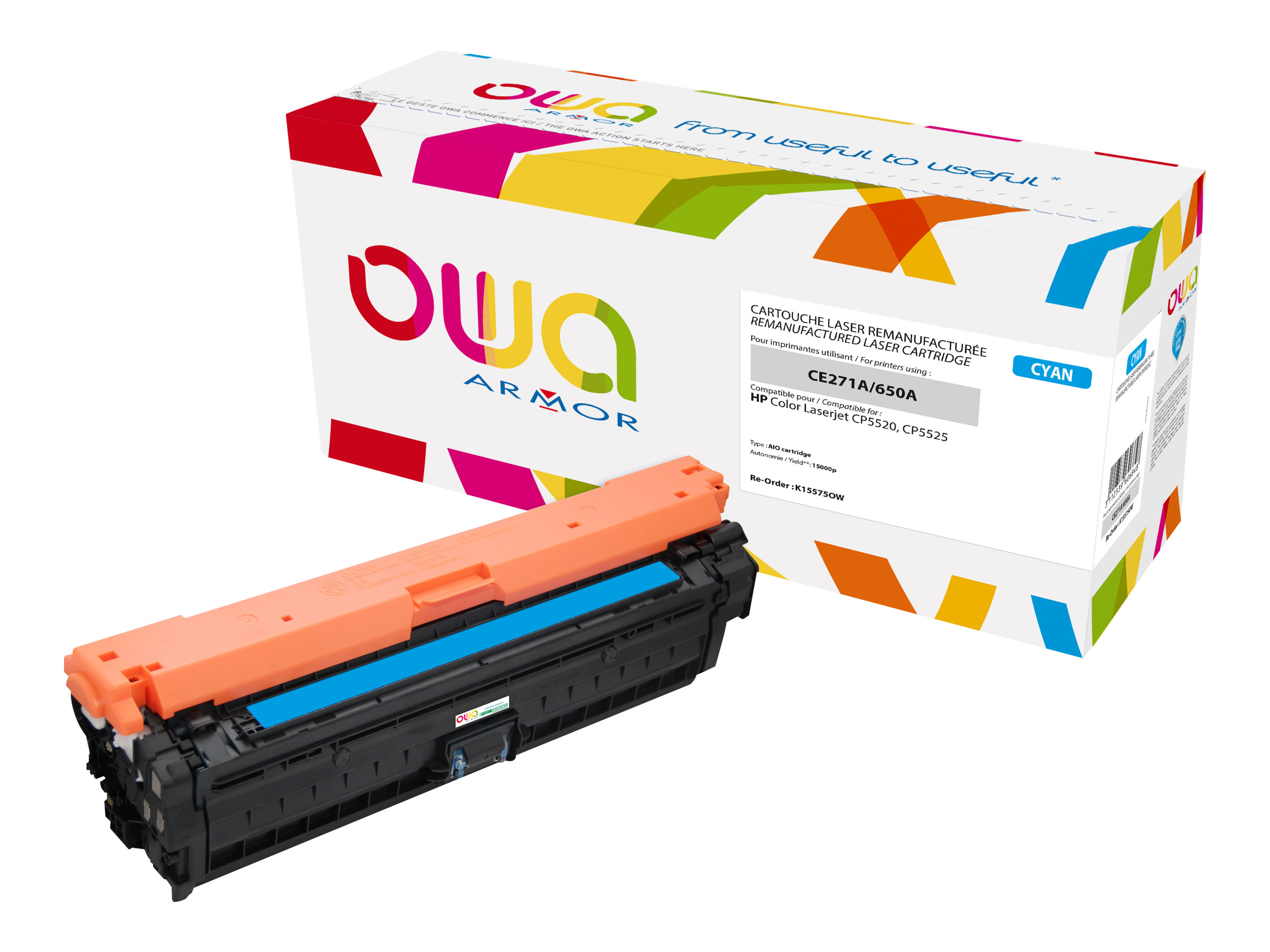 Armor K15575OW toner cartridge 1 pc(s) Cyan
