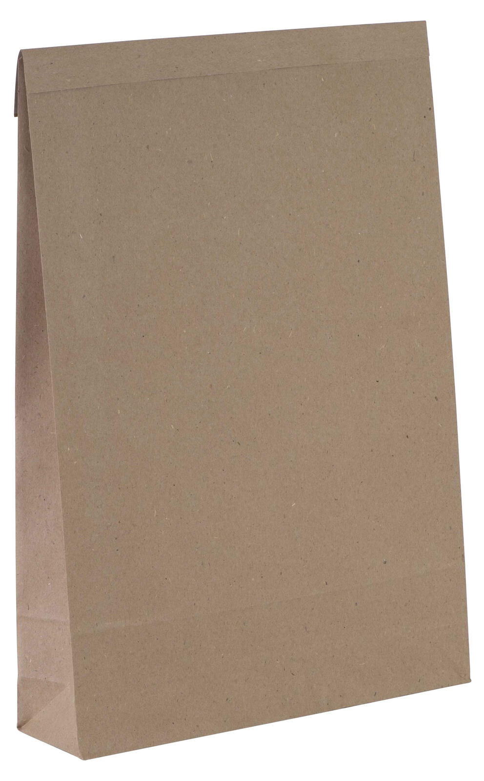 Vereinigte Papierwarenfabriken Faltentaschen classic eco Doppelfixverschluss DIN B4 ohne Fenster natur mit 5.0 cm