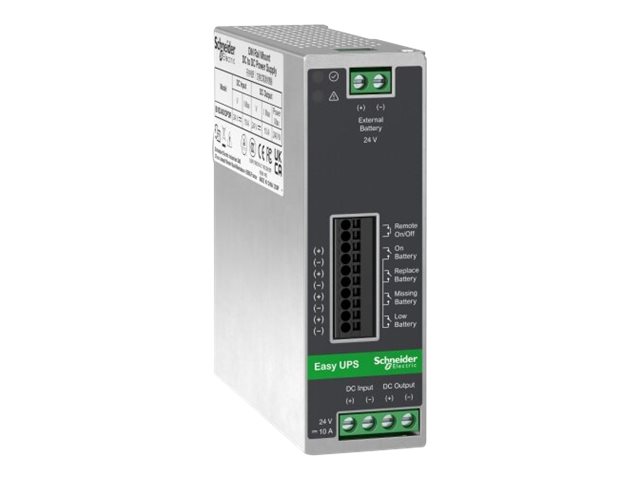 APC Din Rail Mount Switch Power Supply Battery Back Up 24V DC 10A 0,24 kVA 240 W