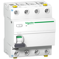 Schneider Electric A9Z21425 corta circuito Interruptor diferencial Tipo A 4P