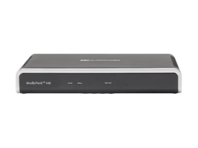 AudioCodes MediaPack 502 Analog VoIP Gateway 2 FXS Upgr.Opt. to 4FXS - Gateway - SIP
