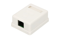 Extralink | Steckdose zur Wandmontage| 1x RJ45 KAT5E UTP