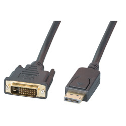 EFB Elektronik K5564SW.1V2 video cable adapter 1 m DVI HDMI Black