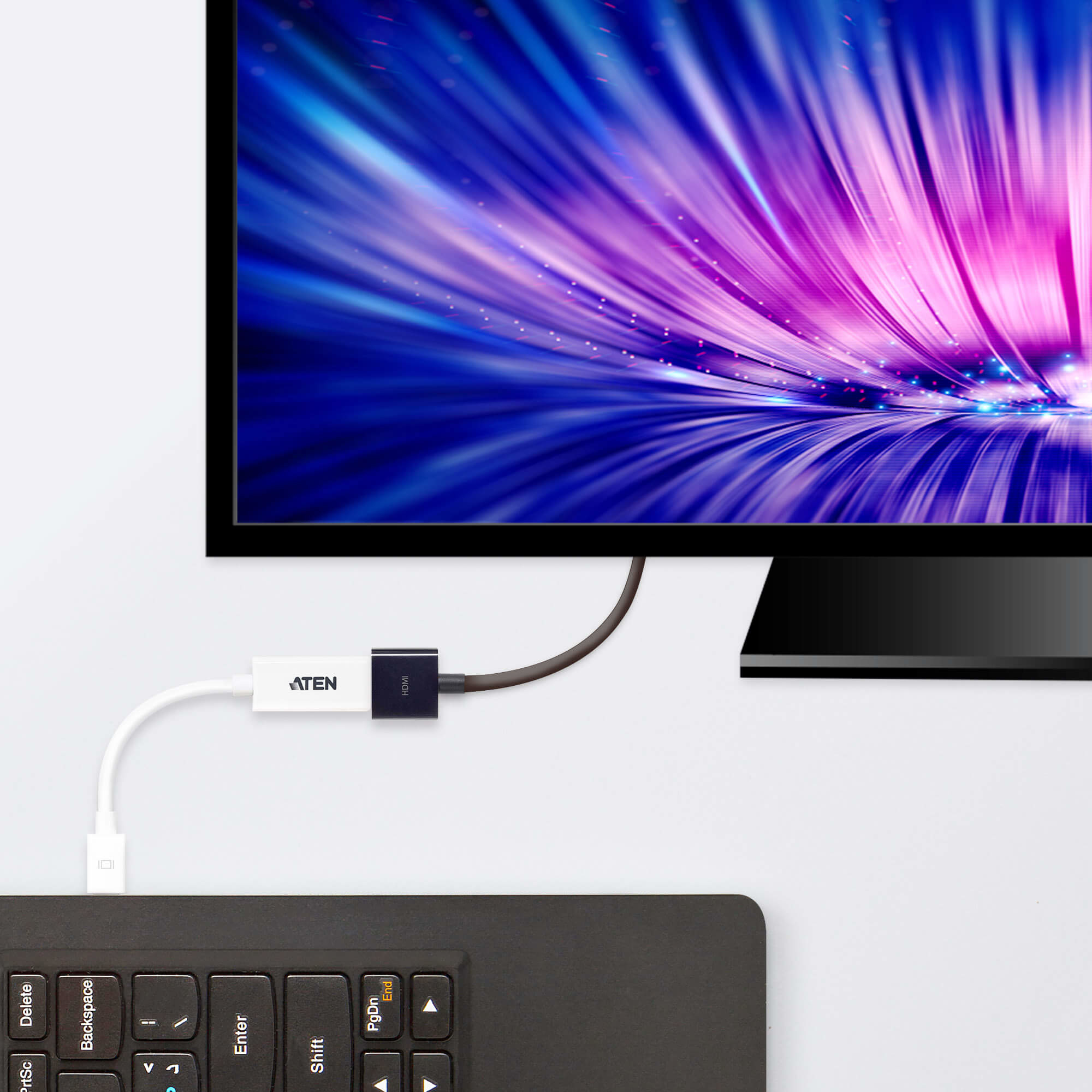ATEN VC980 - Videoadapter - Mini DisplayPort m�nnlich zu HDMI weiblich