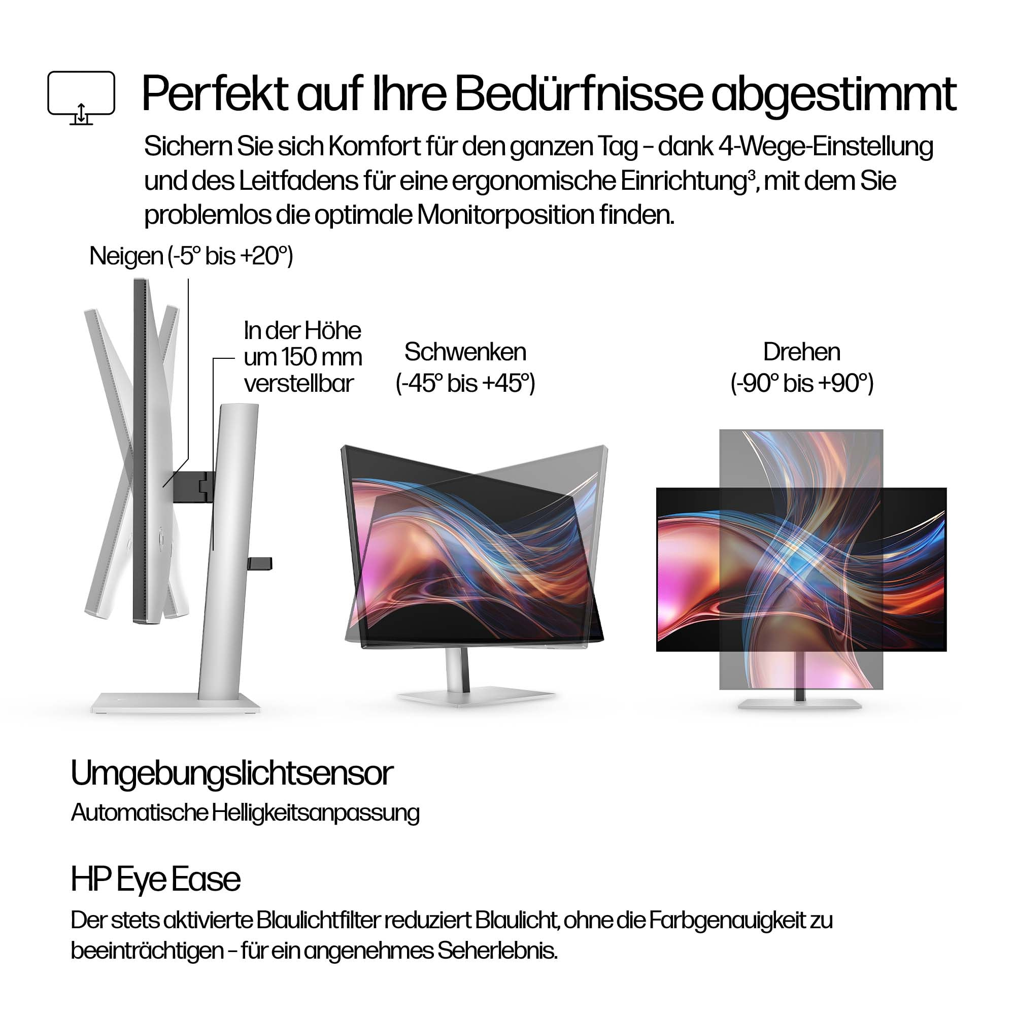 HP Monitor de alta definici�n cu�druple Thunderbolt 4 Pro de la serie 7 de 27 pulgadas: 727pu sin PVC