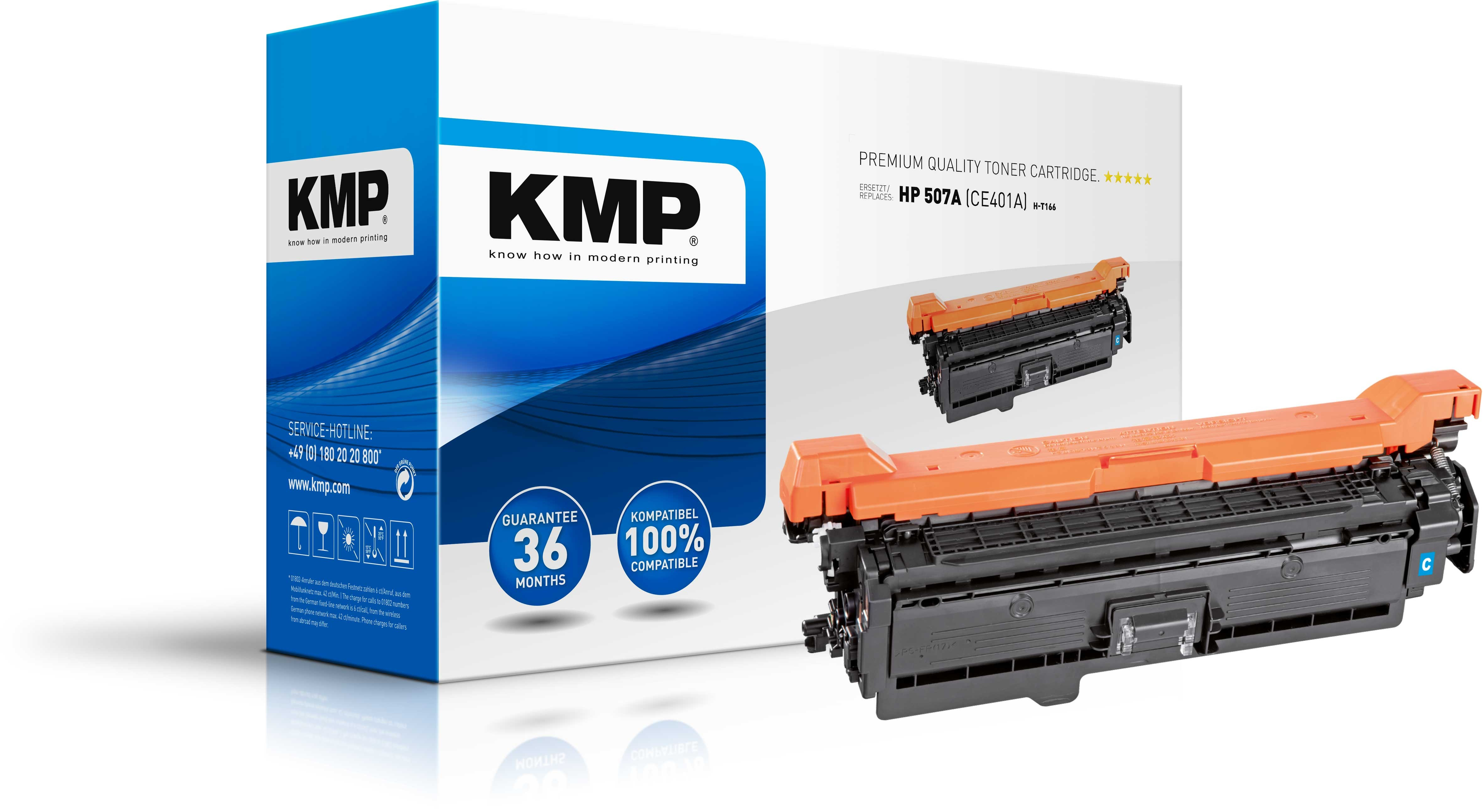 KMP H-T166 Cartouche de toner 1 pi�ce(s) Cyan