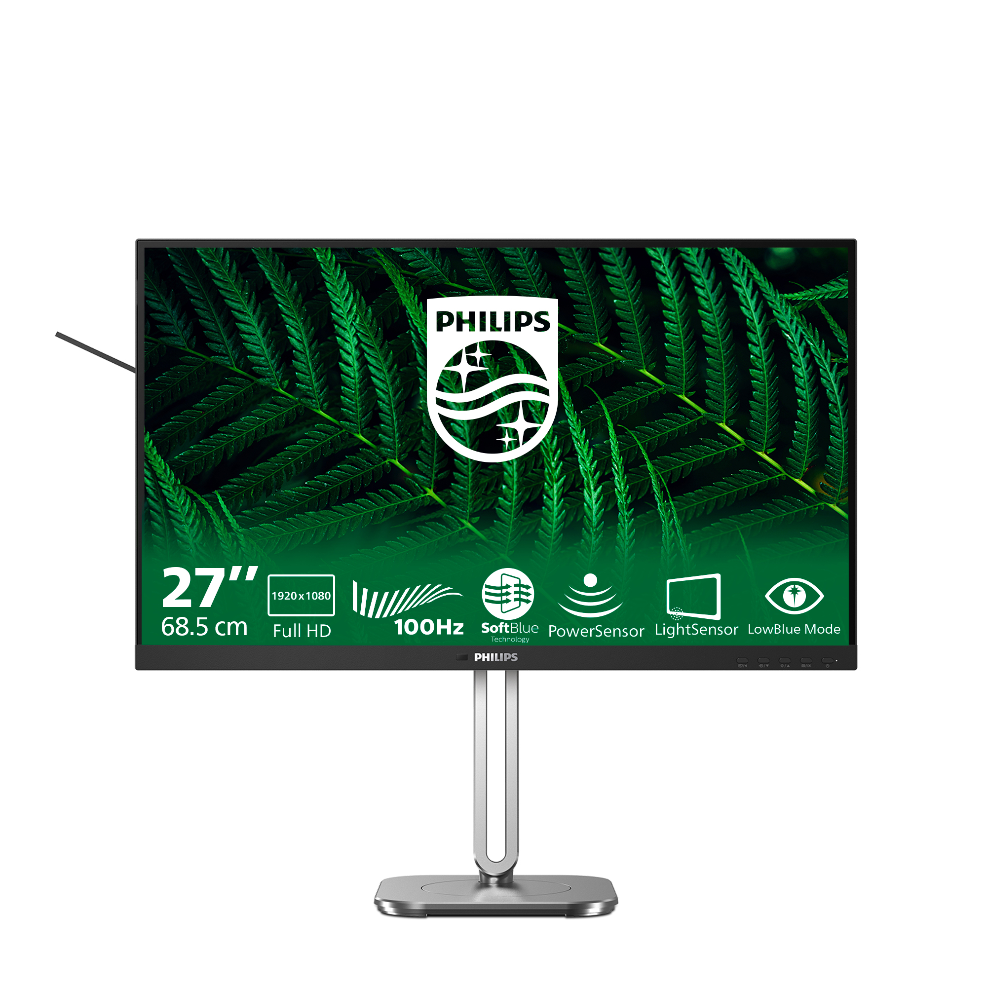Philips 5000 series 27B2G5200/00 pantalla para PC 68,6 cm (27) 1920 x 1080 Pixeles Full HD LCD Antracita