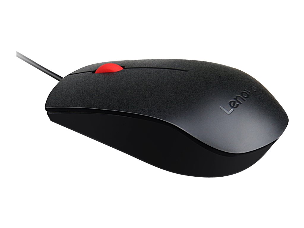 Lenovo 4Y50R20863 souris Ambidextre USB Type-A Optique 1600 DPI