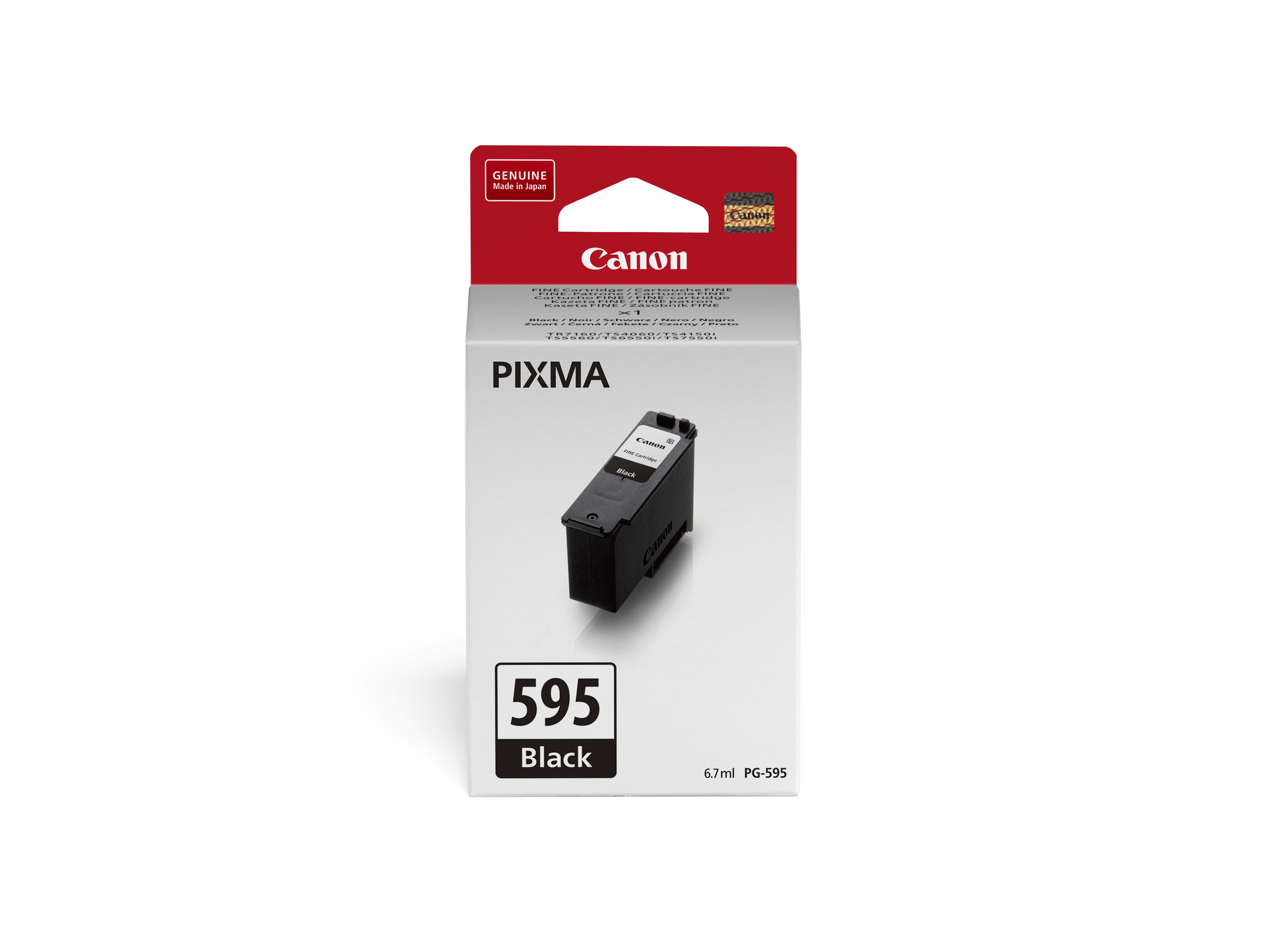 Canon PG-595 cartuccia dinchiostro 1 pz Originale Nero
