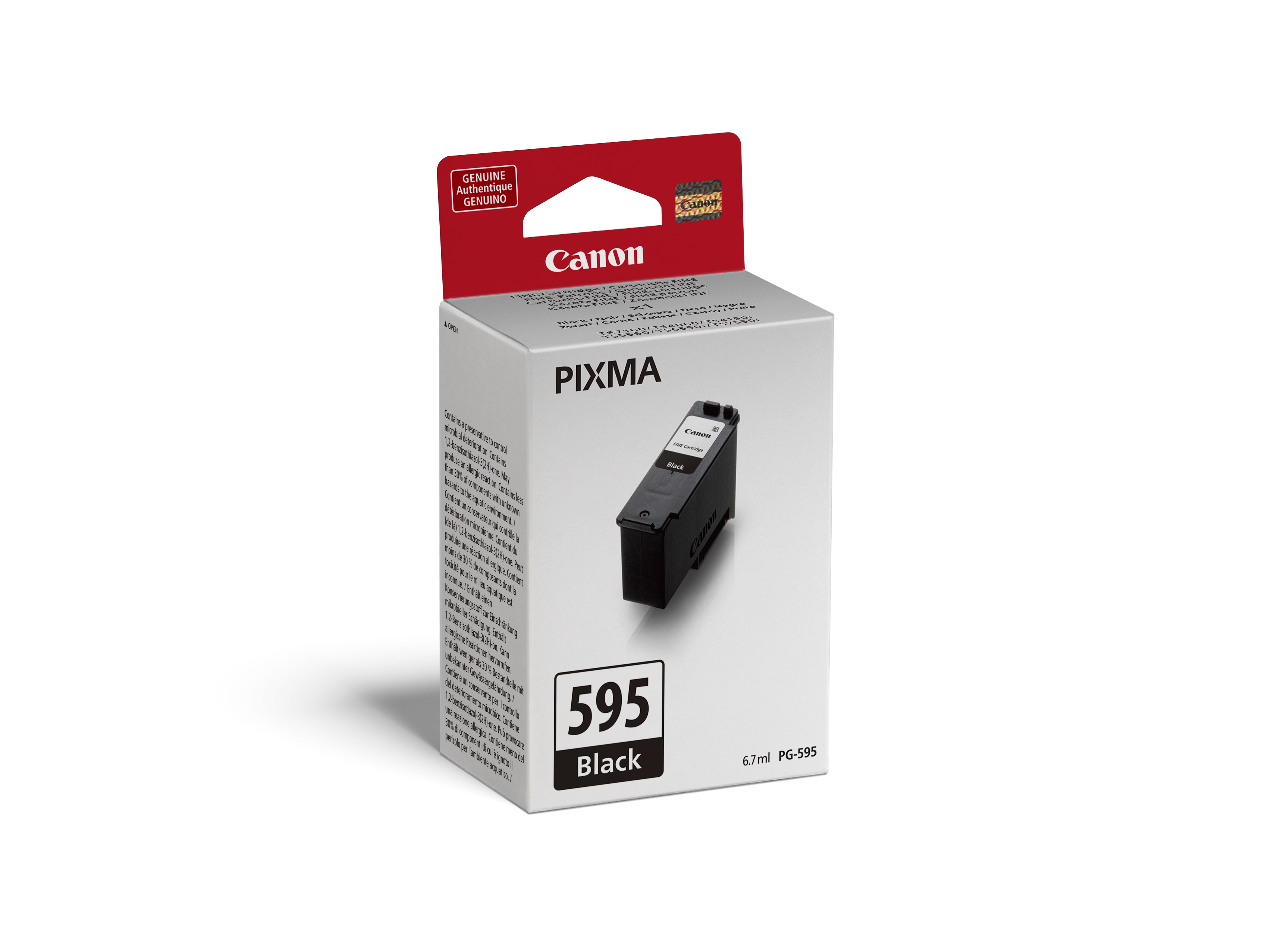Canon PG-595 cartuccia dinchiostro 1 pz Originale Nero
