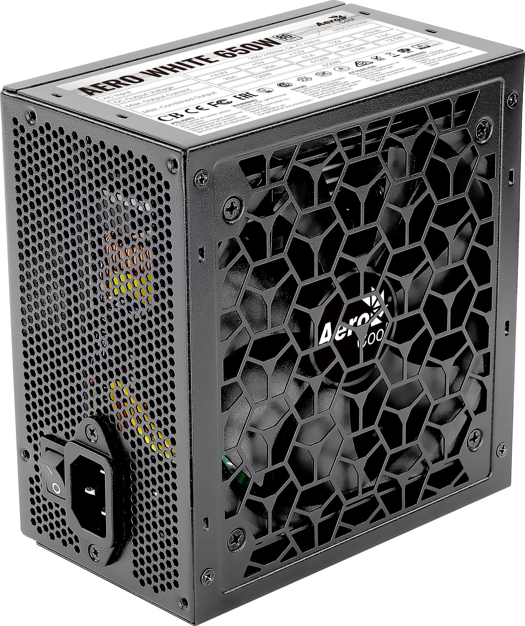 Aerocool Aero unit dalimentation dnergie 650 W Noir
