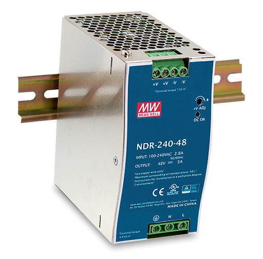 D-Link DIS-N240-48 alimentatore per computer 240 W Acciaio inossidabile
