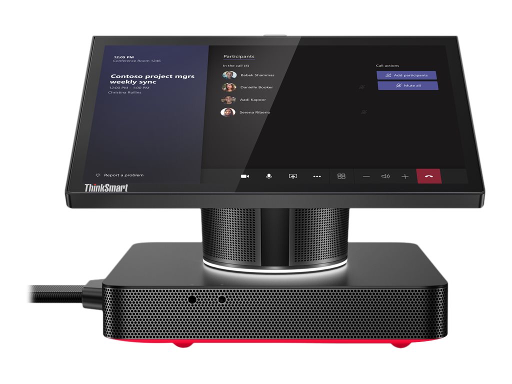 Lenovo ThinkSmart Hub Intel� Core i5 i5-8365UE 25.6 cm (10.1) 1920 x 1200 pixels Touchscreen All-in-One PC 16 GB DDR4-SDRAM 256 GB SSD Windows 11 IoT Enterprise SAC Wi-Fi 5 (802.11ac) Black
