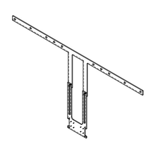 Hagor 2287 mounting kit Black