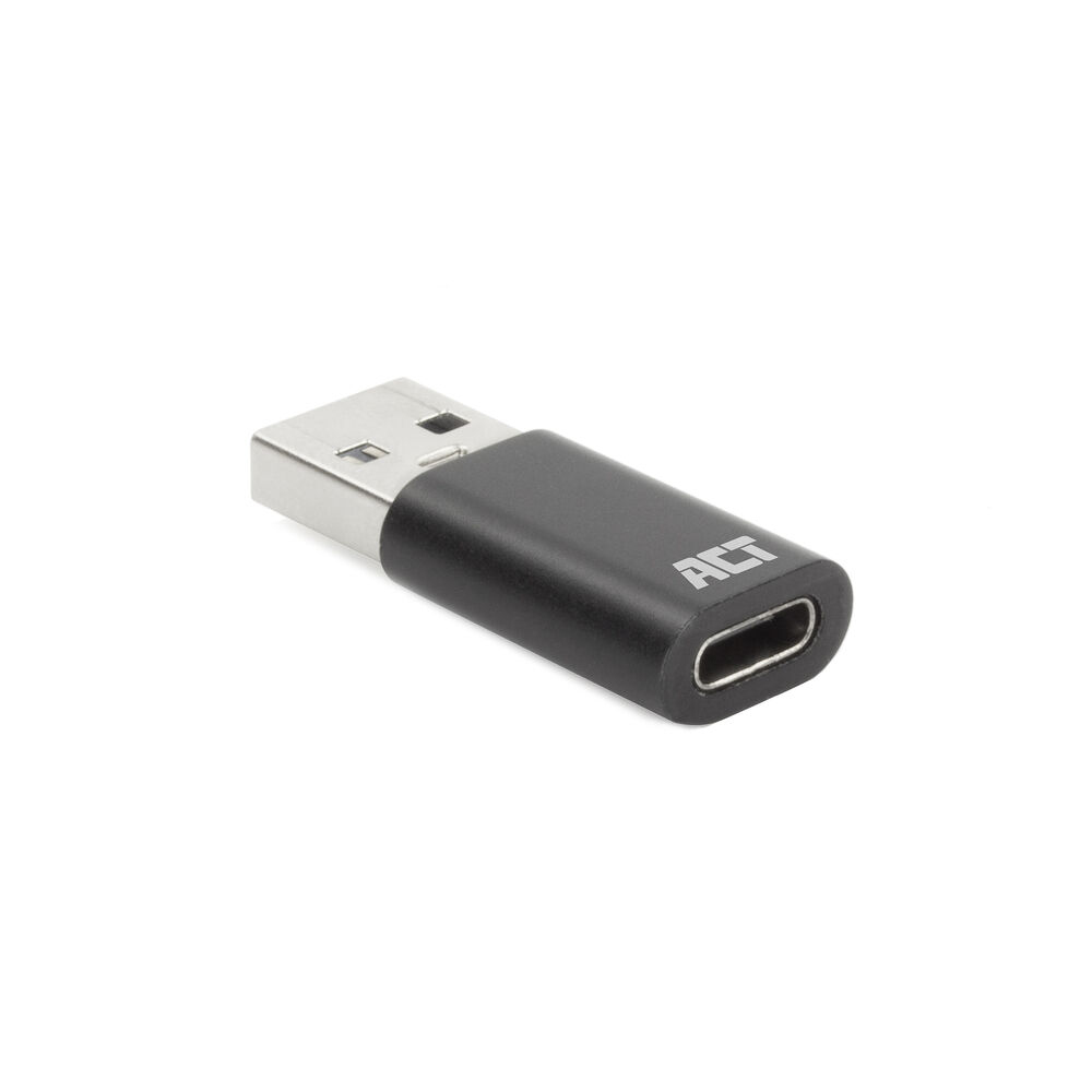 ACT AC7376 adattatore per inversione del genere dei cavi USB A USB C Nero