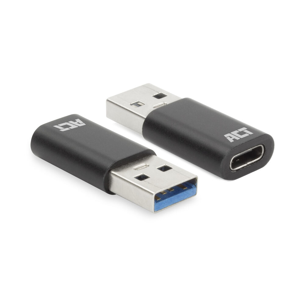 ACT AC7376 adattatore per inversione del genere dei cavi USB A USB C Nero